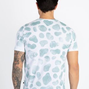 Mens All Over Printed Round Neck T-Shirt