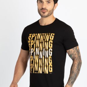 Mens Printed Round Neck T-Shirt