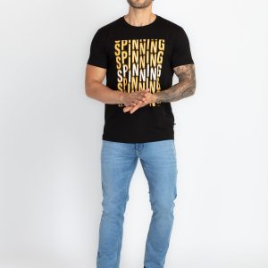 Mens Printed Round Neck T-Shirt