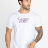 Mens Front & Back Printed T-Shirt