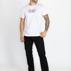 Mens Front & Back Printed T-Shirt