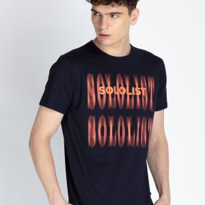 Mens All Over Printed Round Neck T-Shirt