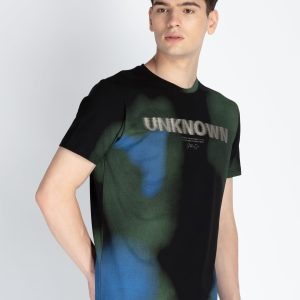 Mens All Over Printed Round Neck T-Shirt