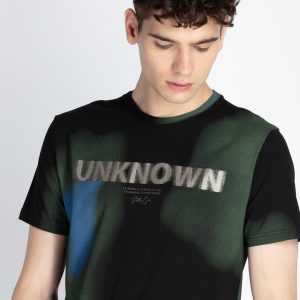 Mens All Over Printed Round Neck T-Shirt