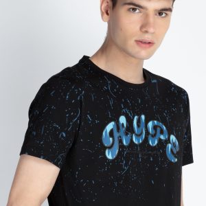 Mens All Over Printed Round Neck T-Shirt