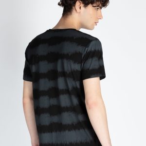 Mens All Over Printed Round Neck T-Shirt