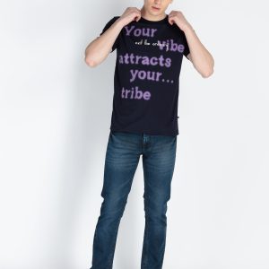 Mens Printed Round Neck T-Shirt