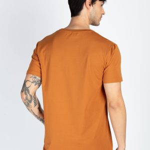 Mens Printed Round Neck T-Shirt