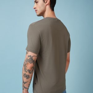 Status Quo Men'S Printed Regular Fit Tshirts