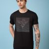 Status Quo Men'S Typography Printed Round Neck Short Sleeves Regular Fit Tshirt