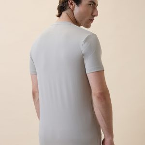 Status Quo Men'S Printed Round Neck Half Sleeves Regular Fit T-Shirt