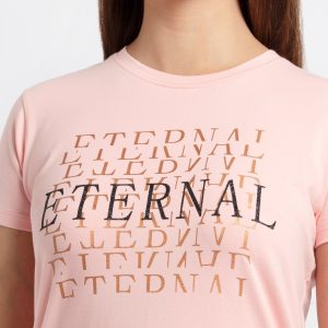 Status Quo Womens Printed Round Neck T-Shirt