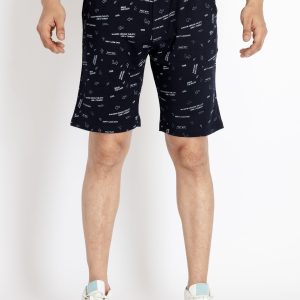 Status Quo Mens Solid Regular Fit Shorts
