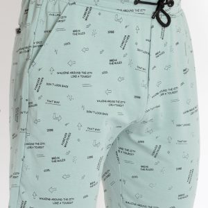 Status Quo Mens Solid Regular Fit Shorts