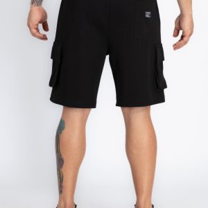 Status Quo Mens Solid Regular Fit Shorts