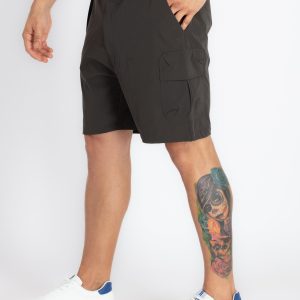 Status Quo Mens Solid Regular Fit Shorts