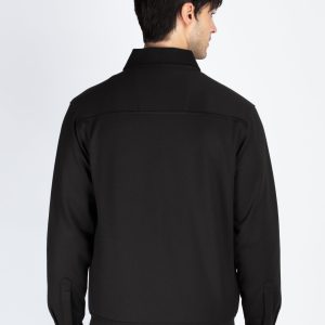 Status Quo Men'S Solid Regular Fit Shacket