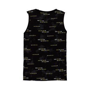 Boys All Over Printed Sleeveless T-Shirt