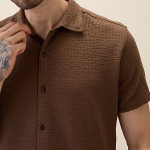 Status Quo Chest Striped Regular Fit Polo Tshirt