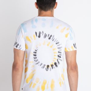 Mens All Over Print Round Neck T-Shirt