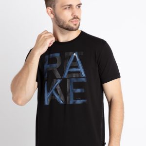 Mens Printed Round Neck T-Shirt