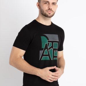 Mens Printed Round Neck T-Shirt
