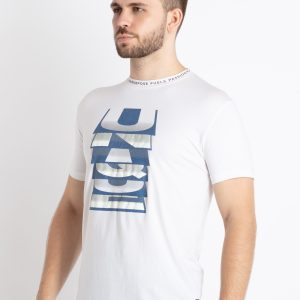 Mens Printed Round Neck T-Shirt