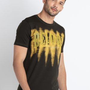 Mens Printed Round Neck T-Shirt