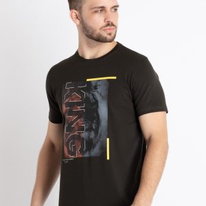 Status Quo Mens Printed Round Neck T-Shirt