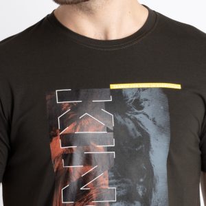 Status Quo Mens Printed Round Neck T-Shirt