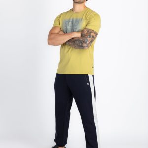 Mens Solid Regular Fit Joggers