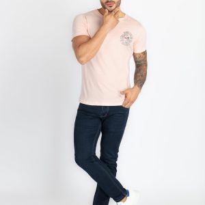 Mens Front & Back Printed T-Shirt