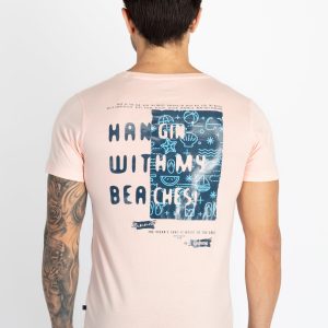 Mens Front & Back Printed T-Shirt