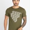 Status Quo Men'S Typography Printed Round Neck Half Sleeves Regular Fit Tshirt