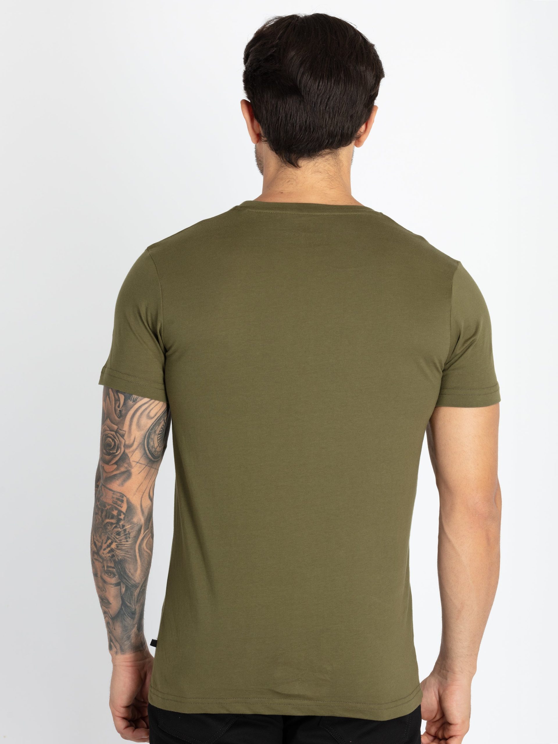 Status Quo Men'S Typography Printed Round Neck Half Sleeves Regular Fit Tshirt