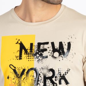 Status Quo Mens Printed Round Neck T-Shirt