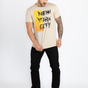 Status Quo Mens Printed Round Neck T-Shirt