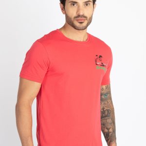 Mens Front & Back Printed T-Shirt
