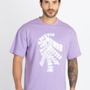 Mens Printed Oversized T-Shirt