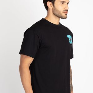 Mens Front & Back Printed Oversized T-Shirt