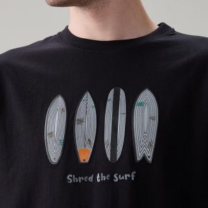 Status Quo Men'S Regular Fit Round Neck T-Shirt With Typography And Graphic Print