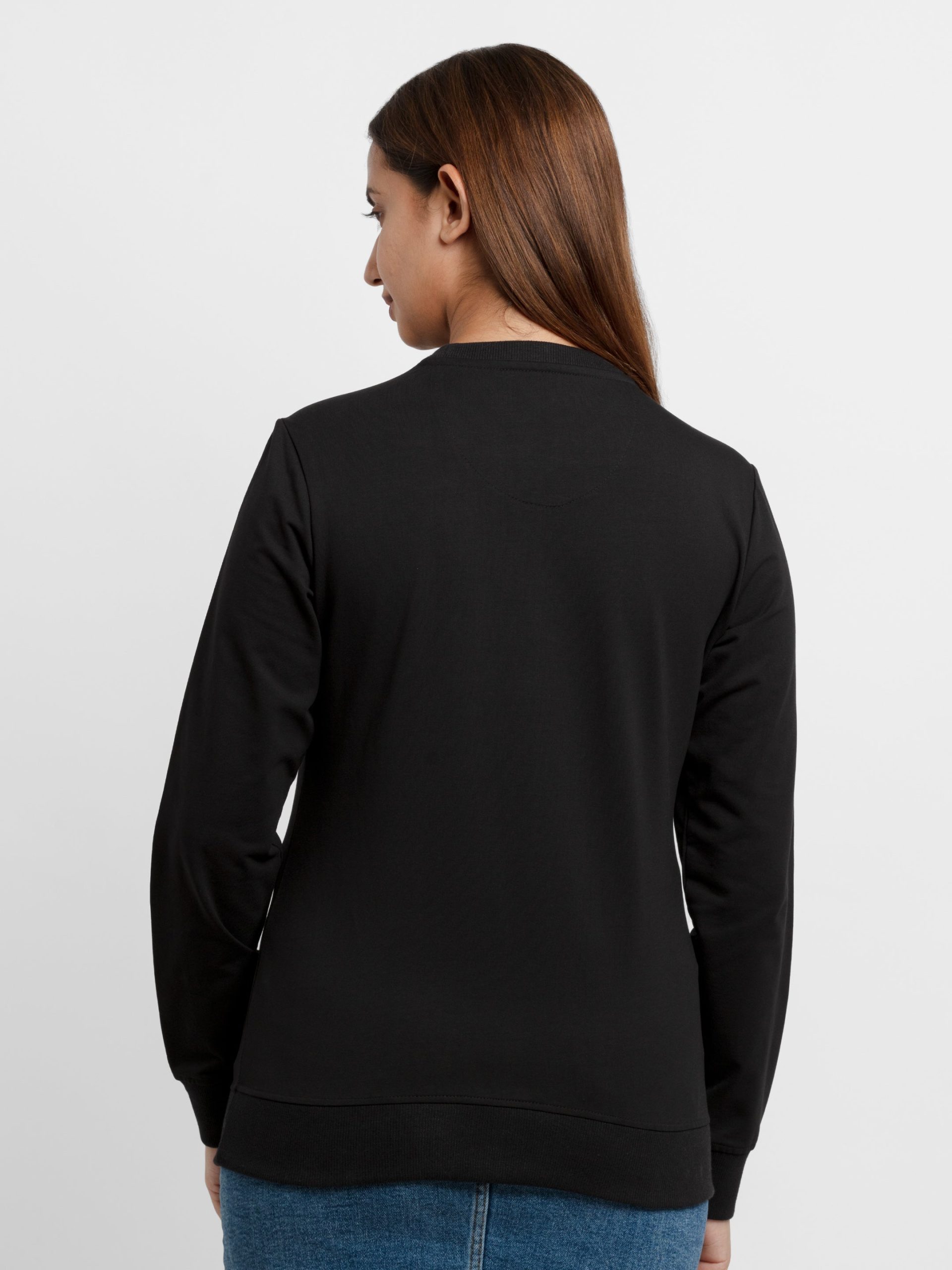 Womens Printed Lightweight Sweatshirt