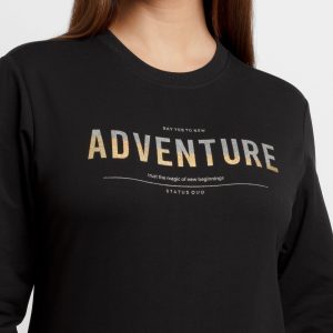 Womens Printed Lightweight Sweatshirt