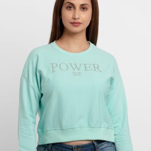 Womens Printed Lightweight Sweatshirt