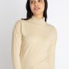 Womens Solid Turtle Neck Sweater