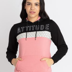 Womens Mix & Match Hooded Sweatshirt