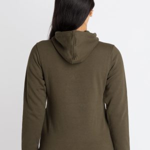 Womens Printed Hooded Sweatshirt
