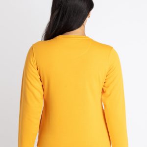 Womens Printed Round Neck Sweatshirt