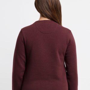 Status Quo Women'S Printed Round Neck Sweatshirt