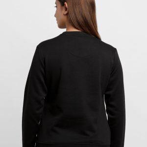 Womens Printed Round Neck Sweatshirt